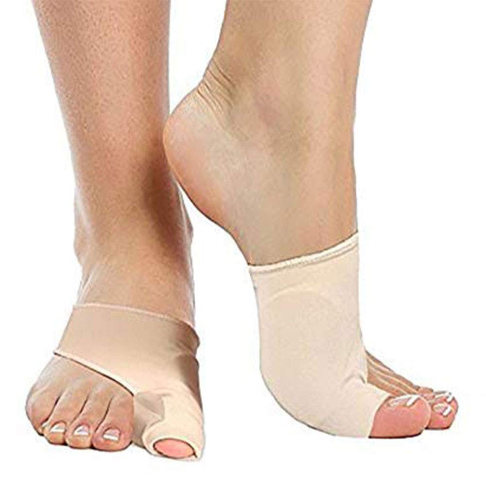 PEDIMEND Ballenzeh-Korrektor und Hallux Valgus Schiene (2 Paar – 4 Stück) | Ballenzeh-Protektoren | für richtige Ausrichtung des großen Zehs | Unisex | Fußpflege (klein)