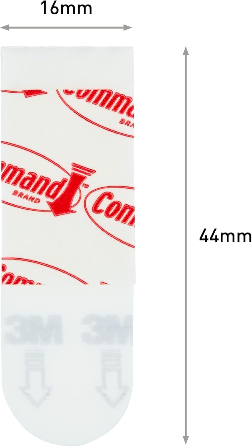 Command Strisce per Poster, 60 strisce Adesive Piccole - Ideale per Appendere Poster, Calendari o Immagini Senza Cornice