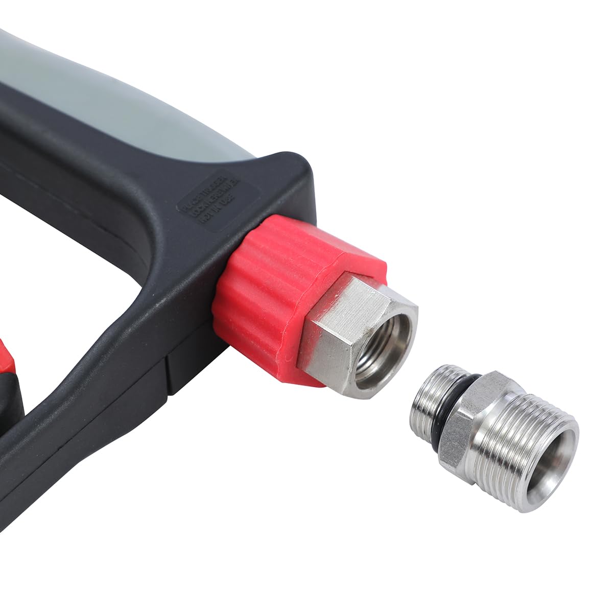 AIM Tools Pistola de Lavado a Presión de Lanza Corta 4000 PSI con Conector Rápido de 3/8", Conexiones M22 de 14 mm/15 mm, 5 Puntas de Boquilla con Soporte, Kit de Limpieza de Lavado de Auto