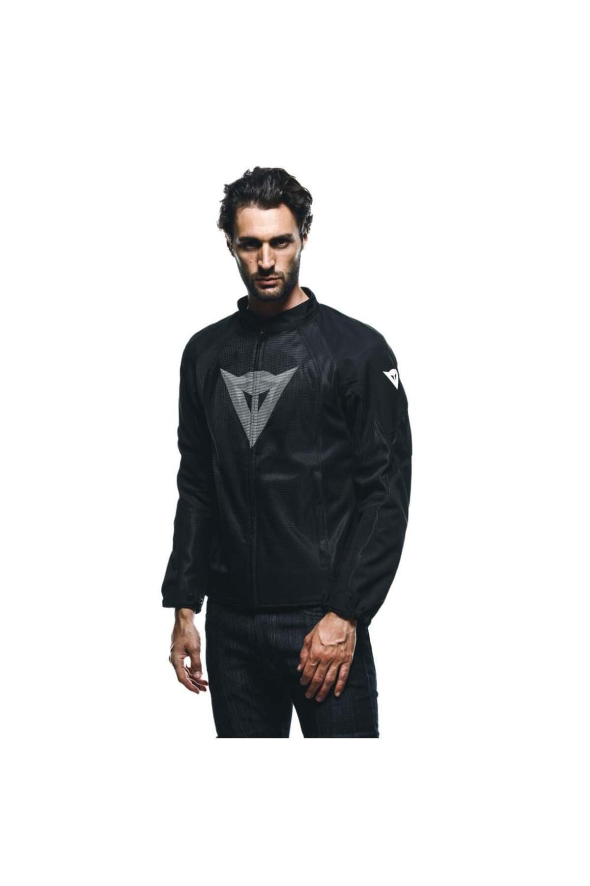 DAINESE Air Graphics Tex Jacket Giacca Moto Estiva, Ventilata e Leggera, con Protettori Morbidi su Spalle e Gomiti Uomo