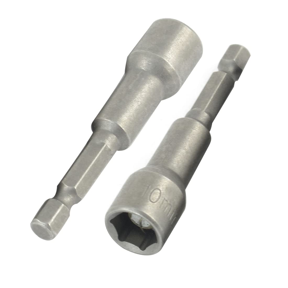 uxcell Magnetic Hex Socket Driver Setter, 10mm x 65mm, 2-Piece
