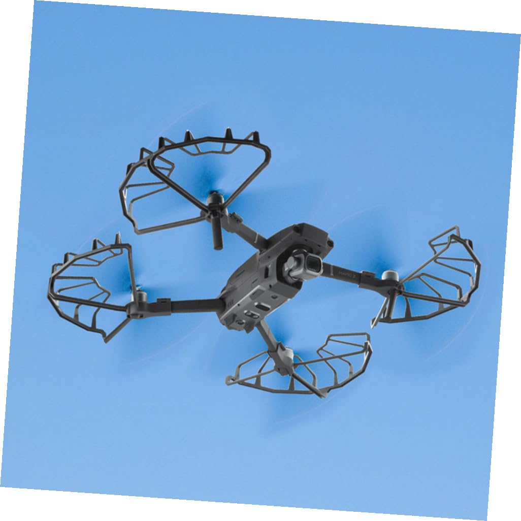 4 Piezas Protector de Hélices para Drones Zoom de Anillos de Protección Ligera para Evitar Daños Caídas Instalación Rápida y Accesorios de Drones