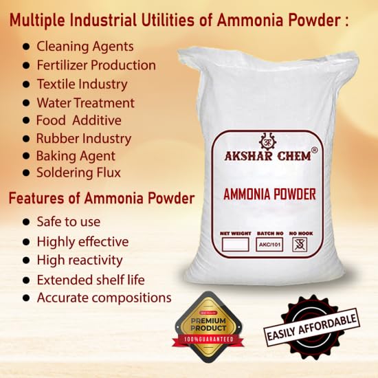 Premium Ammonia Powder (900GM) - Versatile Industrial Cleaner and DIY Wonder - Image 3 thumbnail