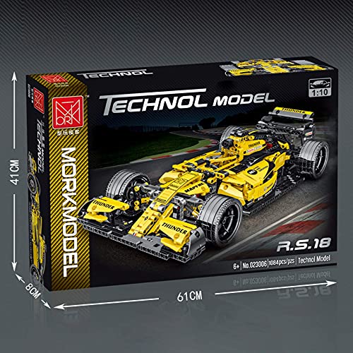 Rennwagen, 1100 Klemmbausteine Technik Auto Modellbausteine 1:14 Konstruktionsspielzeug Kompatibel mit Lego Technic… – Bild 7