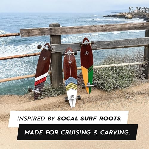 Magneto Bamboo Pintail Stinger Longboard