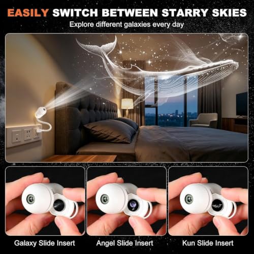BLAGO Store BLAGO 2-in-1 Galaxy Projector Night Light - Image 5