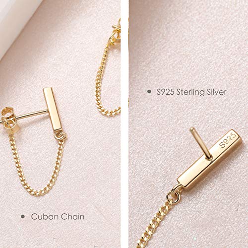 Chain Earrings for Women Dangle Earrings For Women Gold Plated Earrings for Women Sterling Silver Gold Stud Earrings for Women4