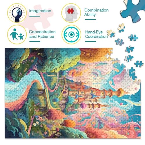 Puzzles de 1000 piezas imposibles: tu momento de desconexión y juego en familia 4