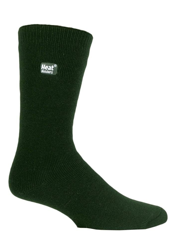 Heat Holders Men's Green Lite - Winter Warm 1.6 Tog Thermal Casual Socks 6-11 Uk (6-11, )