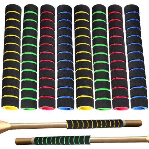 ABOOFAN 4 Pairs Anti-Slip Kayak Paddle Grips Soft Sponge Covers for Comfortable Grip Callus...