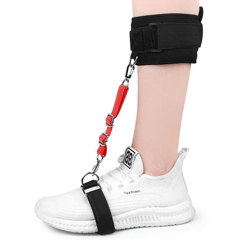 1Pcs Foot Drop Prevention Fixed Strap Support Strephenopodia Strephexopodia Orthopedic Correction Ankle Training Strap