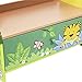 Fantasy Fields Sunny Safari Kids 3-Tier Bookshelf & Drawer, Multi