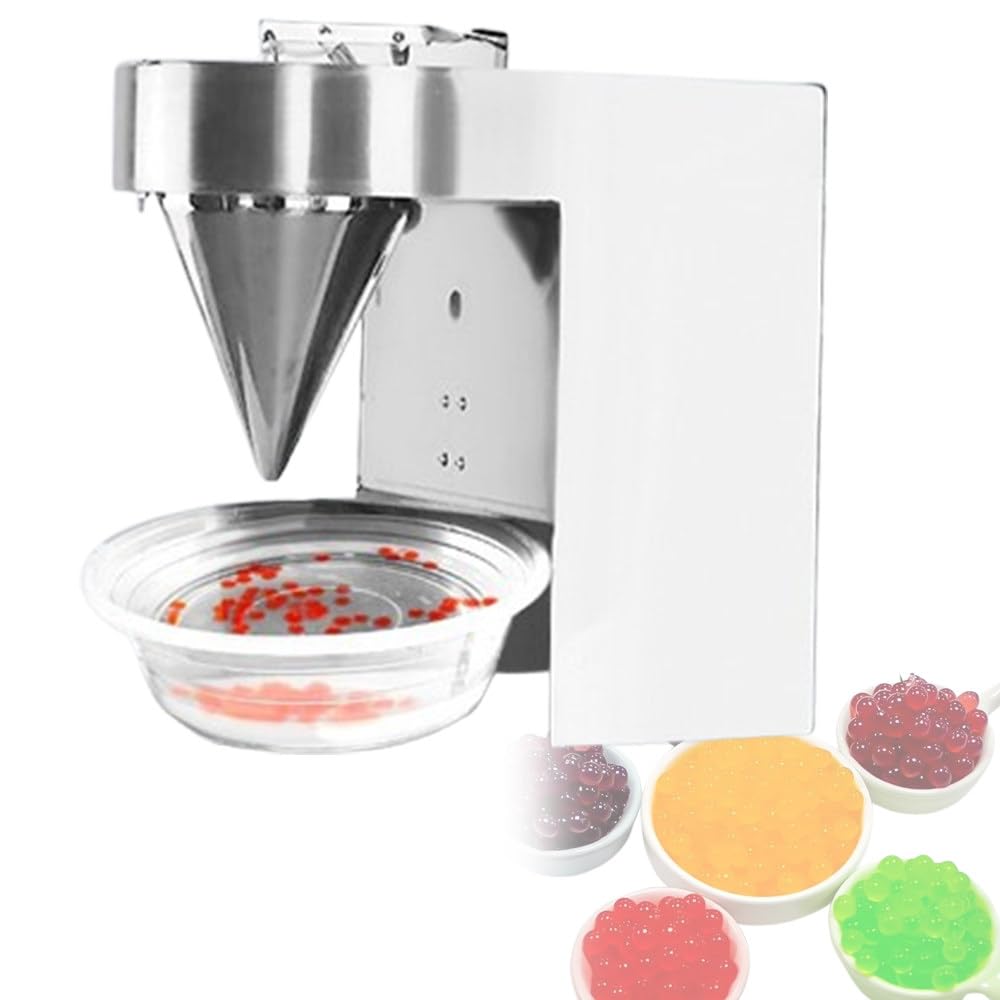 Shaivrissian Multicolor Bubble Tea Pearl Maker With Adjustable Size Control