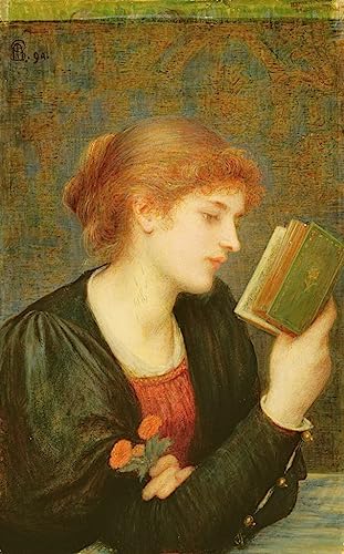 Tableau Sonnets d'amour Marie Spartali Stillman affiche impression sur toile 60x90cm