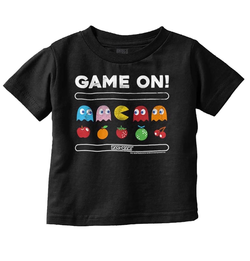 Amazon.com: Game On Vintage 80s Pacman Gamer Toddler Boy