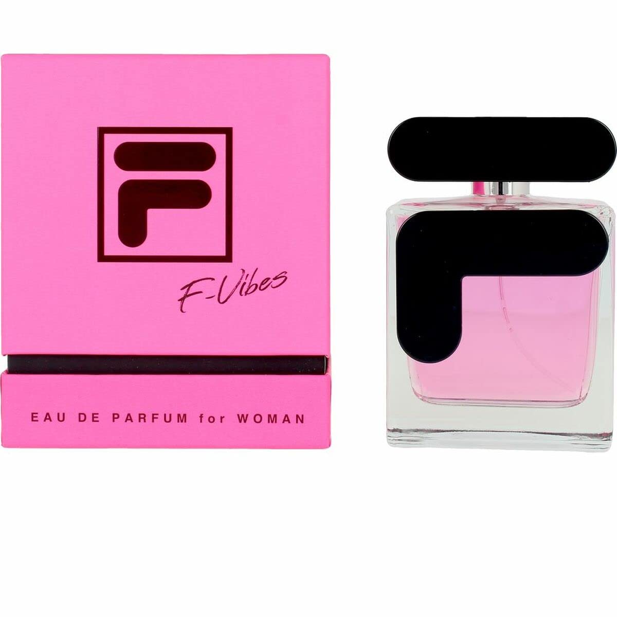 F-Vibes Eau de Parfum for Woman – elegant, invigorating women’s eau de parfum - bergamot, pear, jasmine, rose, vanilla and more - perfect perfume gift for women
