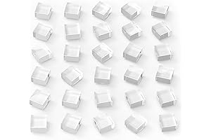 Art Studio Organization Savior: 30Pcs Glass Decorative Fridge Magnets
