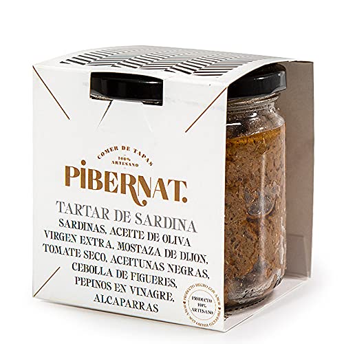 Pibernat Tartar de Sardina en Aceite de Oliva Virgen Extra, Conserva Artesana