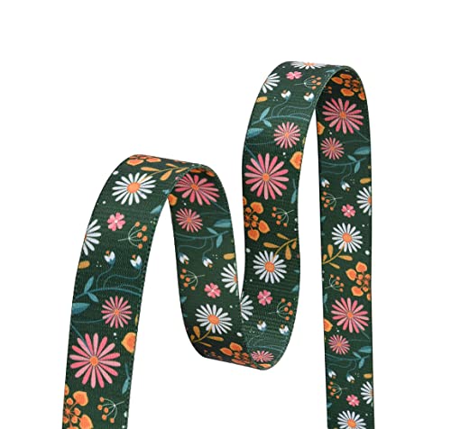 Mihqy Dog Collar and Lead Set with Bohemia Floral Tribal Geometric Patterns - Soft Ethnic Style Collar Adjustable for Small Medium Large - Image 4