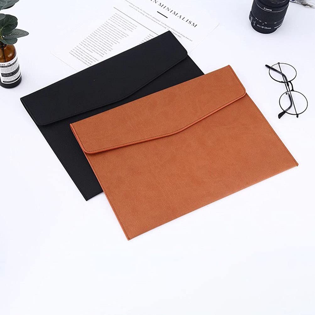 Almacenamiento de moda del bolso de trabajo del tamaño A4 del bolso de documento de la PU de la cartera del negocio 7