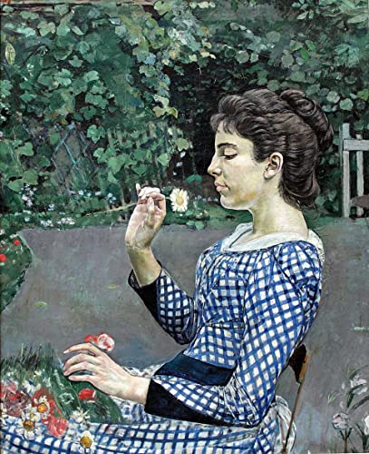 Affiche Portrait de Ferdinand Hodler Impression Toile d'Art Salon Haute Définition