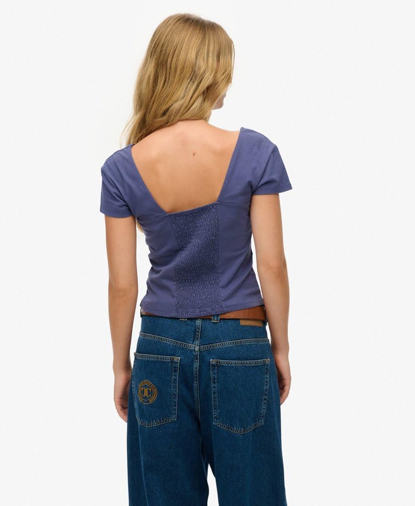 Superdry Corsetto da donna con spalle sovrapposte