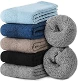 EXCELLENT CHOIX DE CADEAU: Ces chaussettes chaudes en laine d'hiver font le cadeau parfait pour les femmes ou les adolescentes, vous pourriez le choisir pour votre petite amie, fille, épouse, amis comme cadeau d'anniversaire, cadeau d'éléphant blanc, chaussette de Noël, cadeau de Noël.