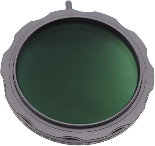 Miniatura 4 de Filtro ND variable de 3.031 in, S-Pro MRC de 16 capas de nano recubrimientos, más de 10 paradas ND2-ND1000 ajuste continuo graduado, kit de paño de
