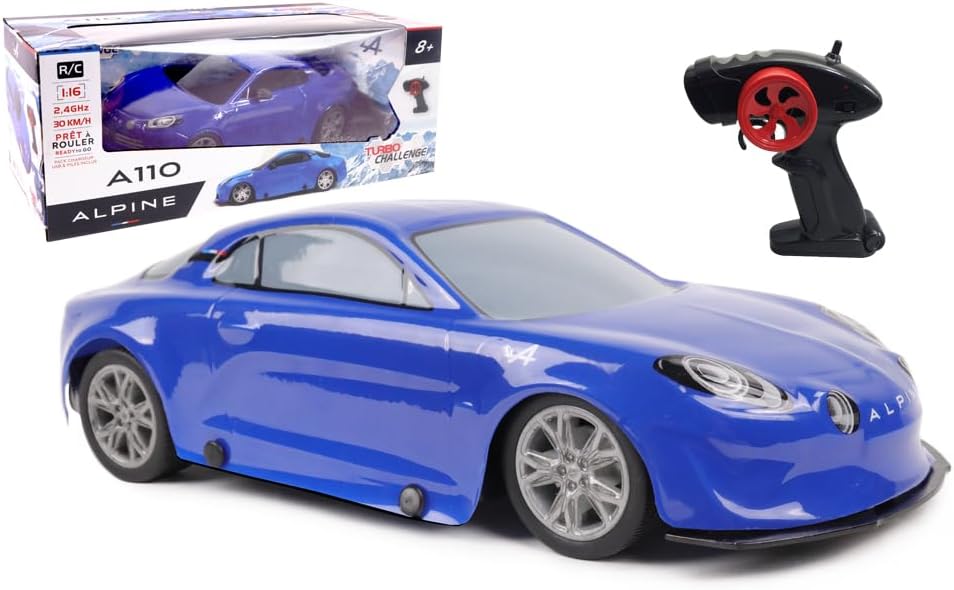 Achat TURBO CHALLENGE - Voiture - Gendarmerie - 1/16 - 099231 - Voiture Télécommandée - Bleu