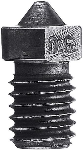 review FAUUCHE JF-Xuan 5pcs Hardened Steel Nozzle Compatible with J-Head Hotend Extruder 3D Printer Part 3D Printer Parts 3D Printer Accessories