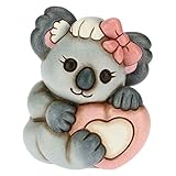 koala 2007 1 oz 6,7 x 6,5 x 9 cm THUN - Koala Mädchen mit rosa Herz.