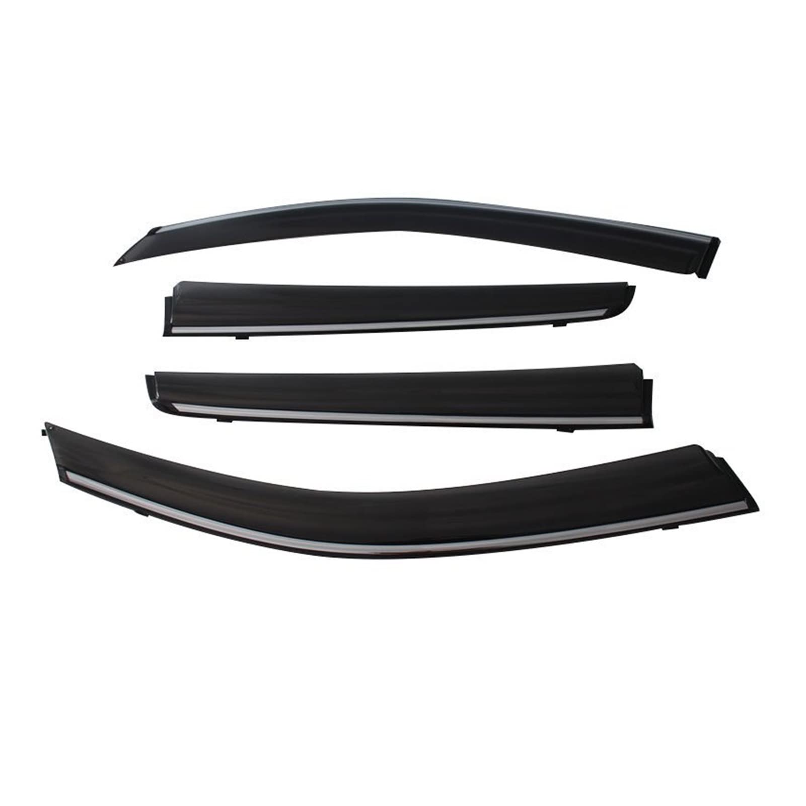 Buy Nonuiny Car side window rain shield For Totoya For Highlander 2015