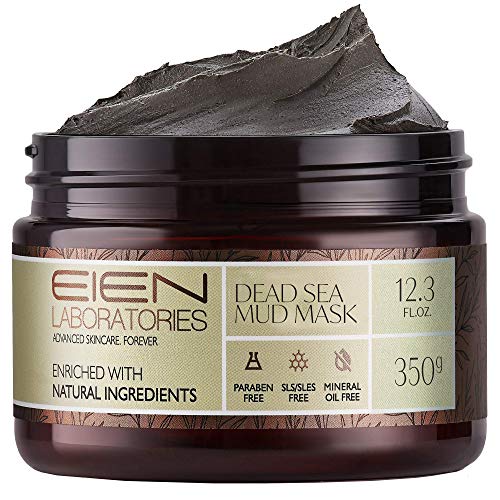 EIEN Laboratories Natural Dead Sea Mud Mask for Face - Acne, Oily Skin and Blackheads, Pore Minimize - //coolthings.us