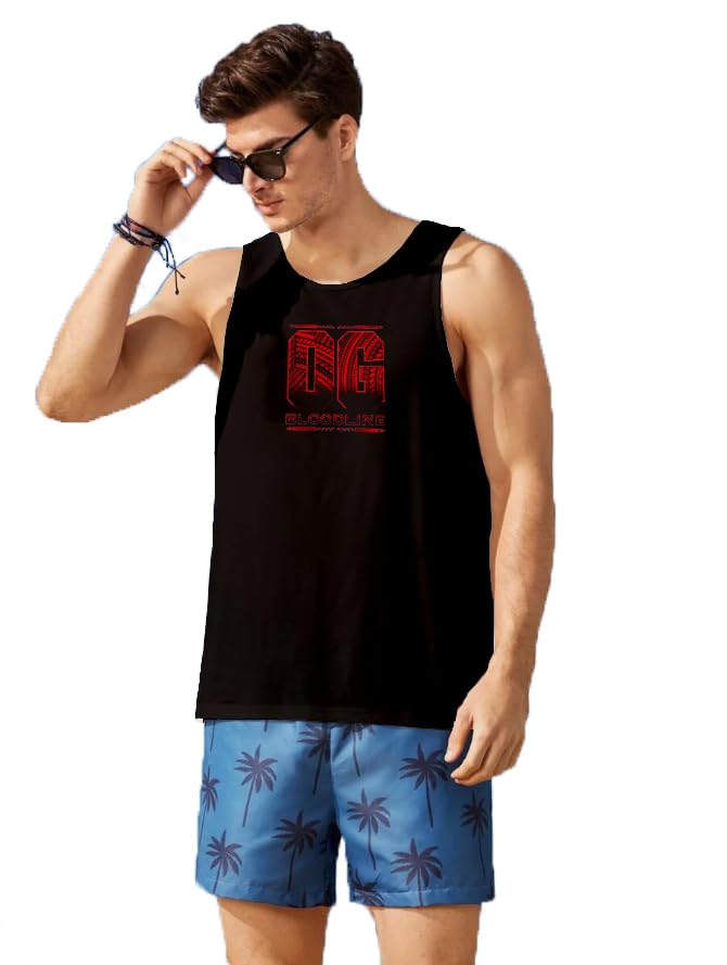 Men's Cotton Regular Fit Printed Vest-image-45