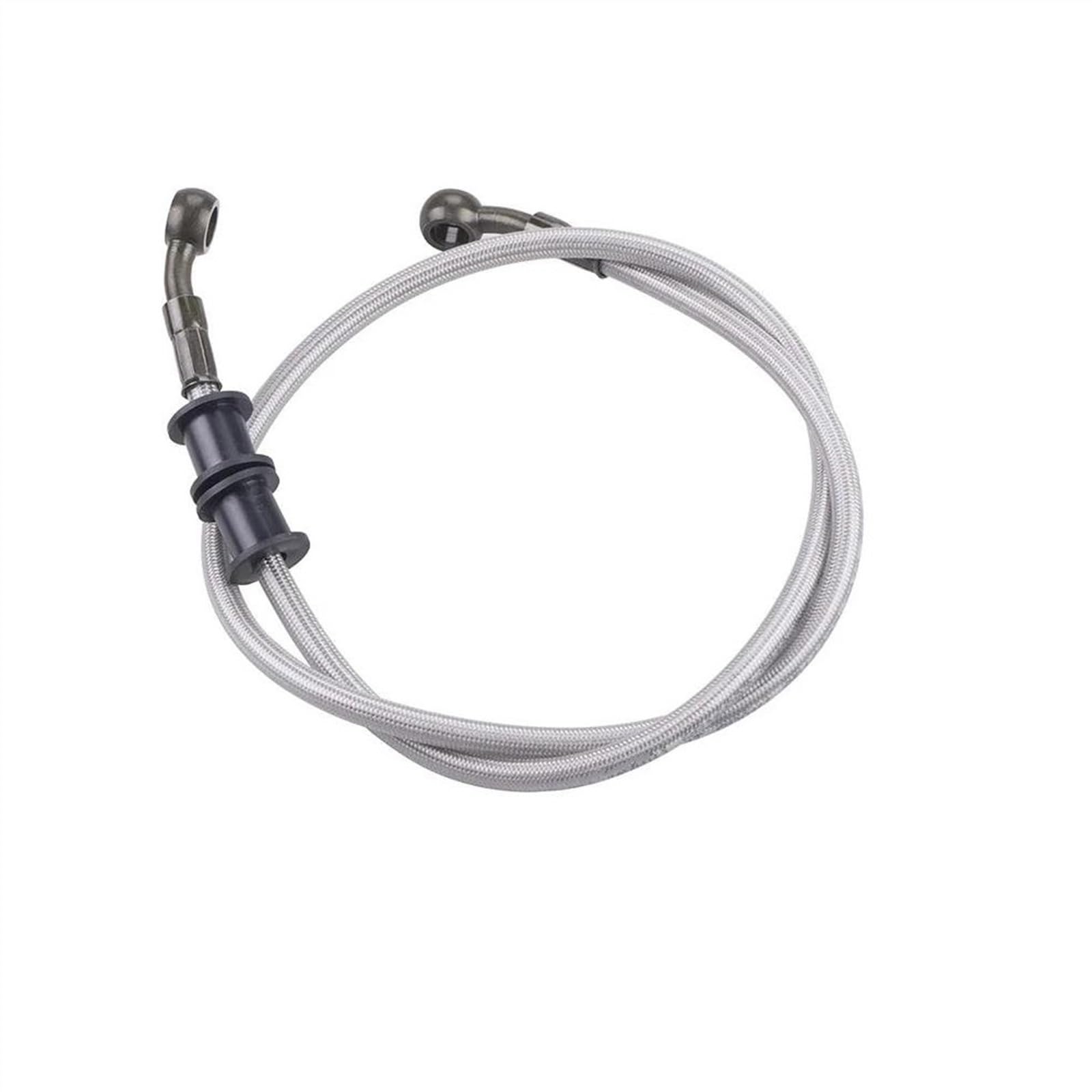 Motorbike Part Motorcycle Braided Steel Brake Clutch Hose Pipe Line 100mm~5000mm 28 Degrees Inner Diameter 10mm Oil(100mm)