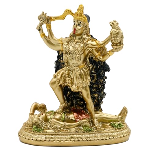 Estatua Hindú Diosa Kali Decorativa 5 pulg