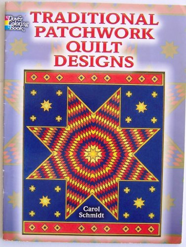 Traditional Patchwork Quilt Designs (Dover Design Coloring Books)