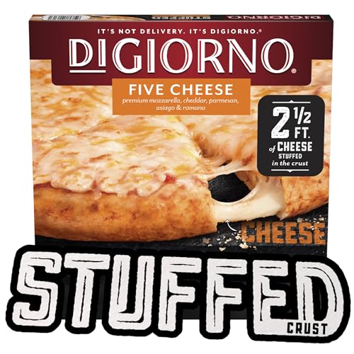 Digiorno Frozen Pizza, Stuffed Crust Five Cheese Pizza, Quick Dinner For Family, Easy Dinner