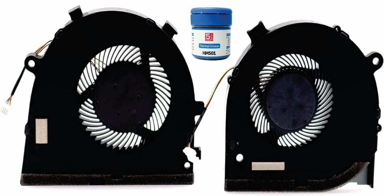 SpareWave High- Quality Replacement Internal CPU +GPU Cooling Fan For Dell Gaming G3 3579 G3 3779 G3-3579 G3-3779 G5 5587 DC28000KUF0 Comes With Complimentary MH501 (Cooling paste).-image-39