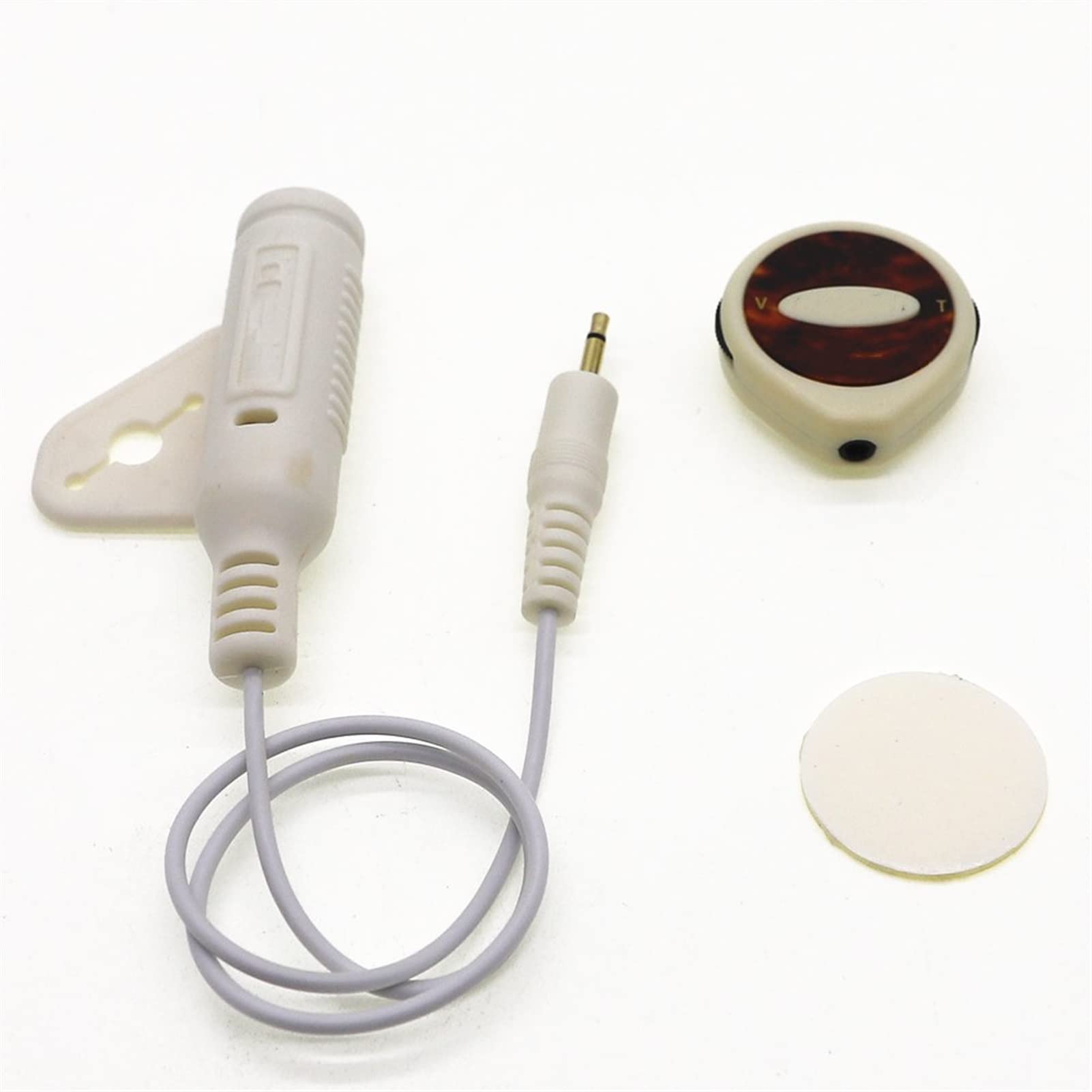 TSTS Pickup per Chitarra Trasduttore Piezo Contatto Microfono Pickup per Chitarra Violino Banjo Ukulele Preamplificatore Chitarra Acustica