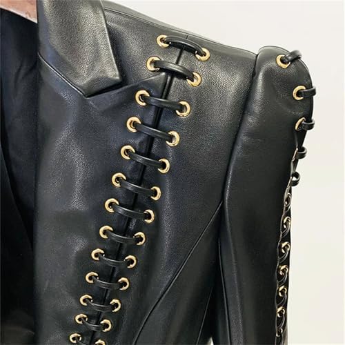 Men's Slim Fit Leather Jacket With Quilted Design - Motorcycle Biker Coat For Casual Style Black M steampunk buy now online Men's Slim Fit Leather Jacket With Quilted Design - Motorcycle Biker Coat For Casual Style Black M steampunk buy now online