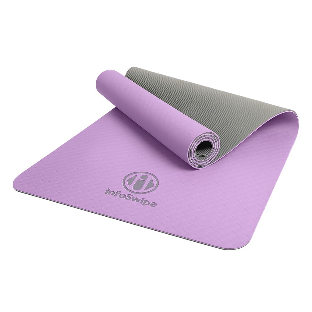 Esterilla de yoga TPE antideslizante sin olor para evitar resbalones 8