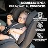 KikkaBoo Seggiolino Auto 0–36 kg ISOFIX i-Size i-MOOVE 2, 40–150 cm, Rotazione 360°, Reclinabile, Poggiatesta Regolabile, Contro e Fronte Marcia, Verde Militare