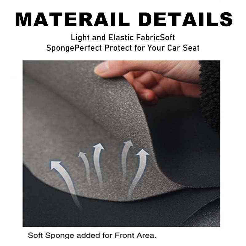 Funda de asiento para Honda Civic de tela transpirable que protege el interior del coche 2