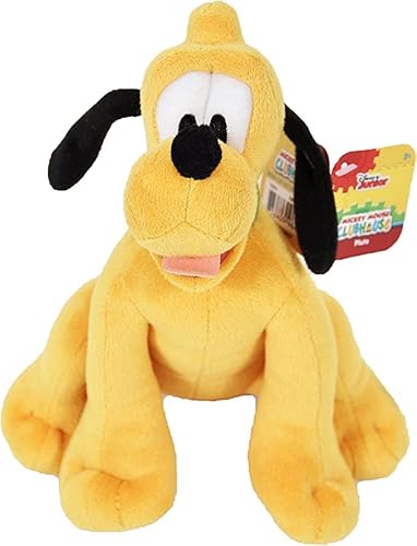 Disney Gang 9" Bean Plush Mickey Minnie Mouse Donald Pluto Goofy Daisy - 6 Pack & Bag #TOP6