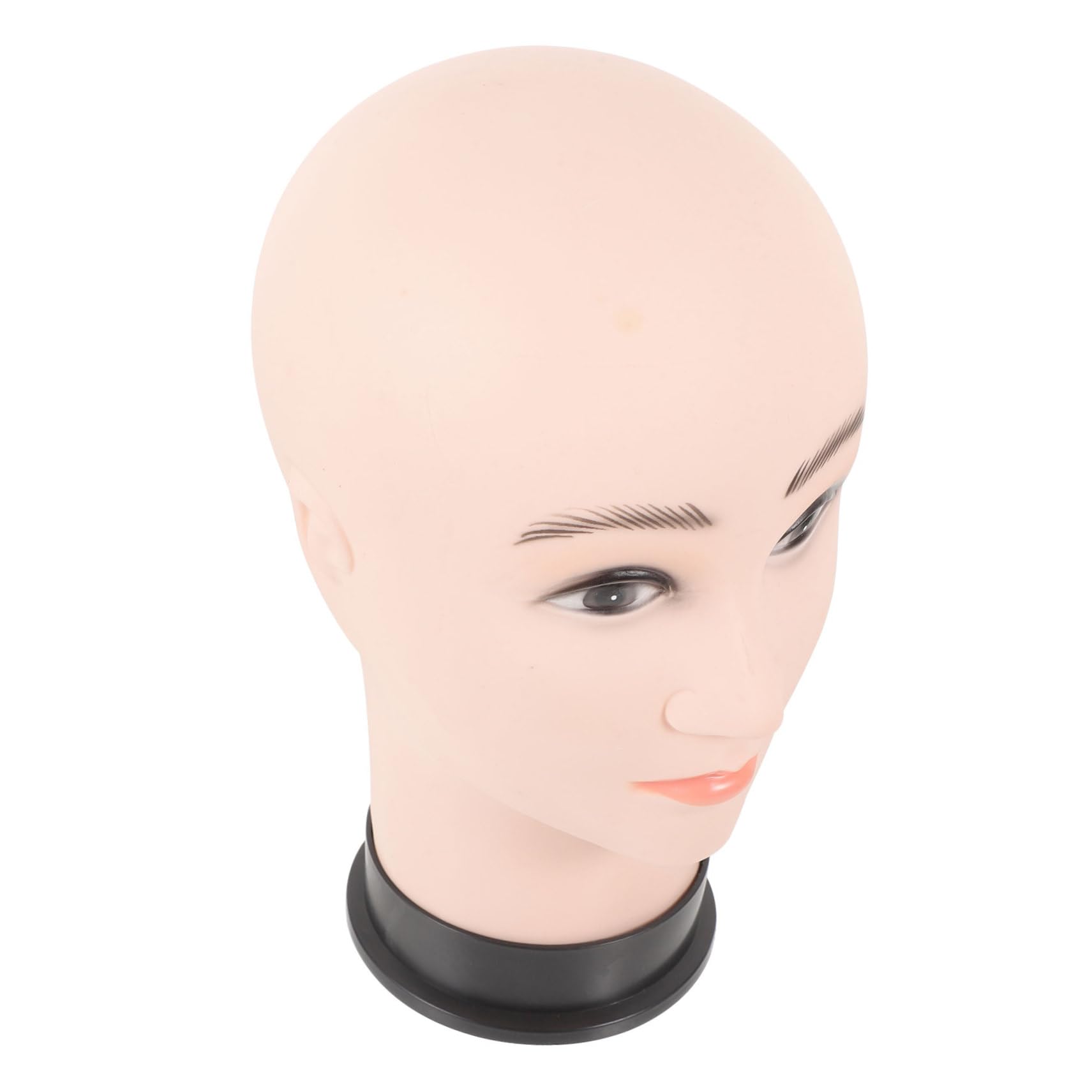 FRCOLOR Wig Mannequin Head Display Stand for Hats and Glasses Male Wig Model for Salon Store Durable Fake Hair Display Rack