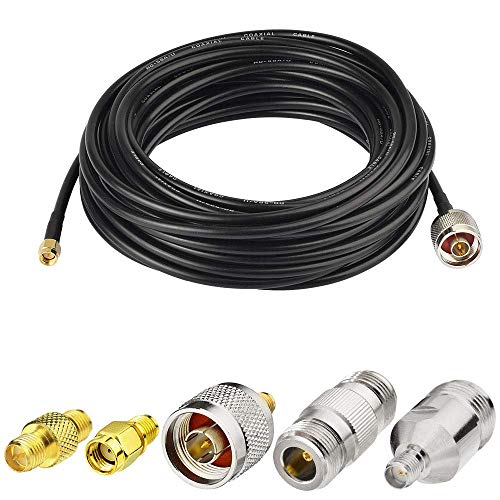 Câble coaxial SMA vers N mâle 91 cm adaptateur coaxial Ham Radio routeur 3G 4G LTE