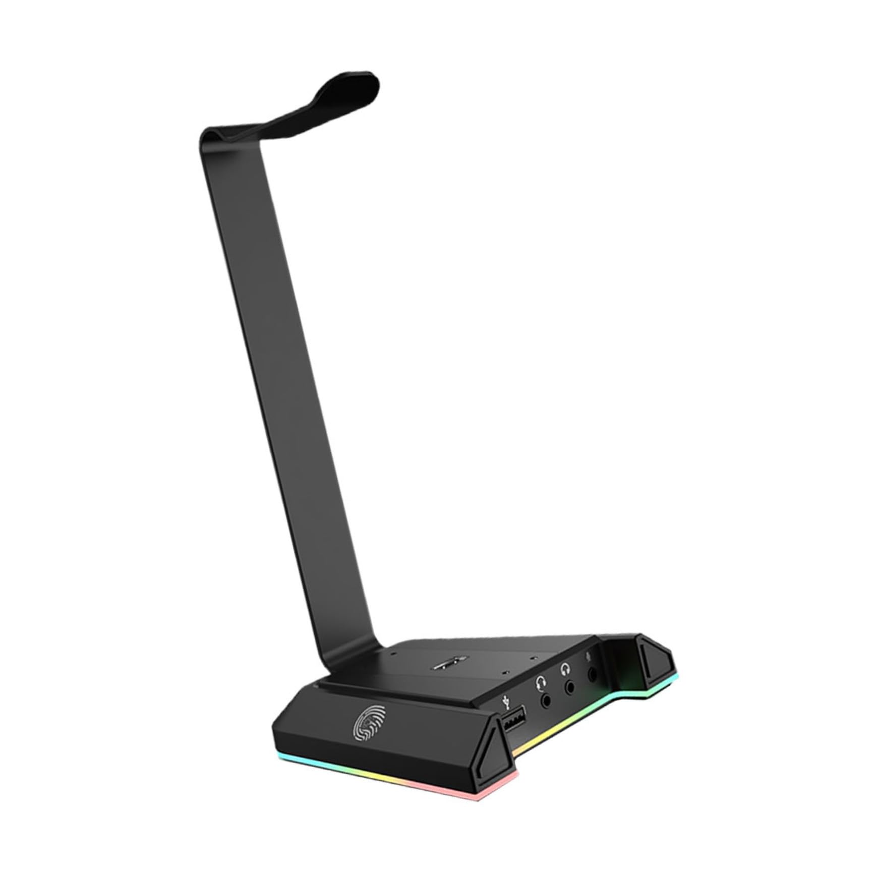 Amosfun Soporte De Escritorio Carga Usb Auriculares Rgb Para Gaming y Oficinas