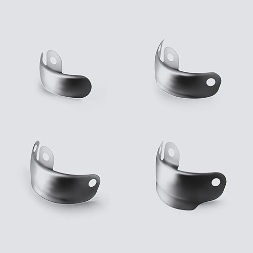 Miniatura 3 de 50 bandas de matriz de matriz contorneada seccional dental, bandas de matriz dental M4, bandas de matriz dental para restauraciones dentales (0.236