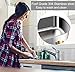 Eocolz Electric Lunch Box Food Heater 60-80W for Adults, Portable Food Warmer Heated Lunch Box for Car Truck Work with 1.5L Stainless Steel Container Fork & Spoon 12/24/110V Lonchera Eléctrica
